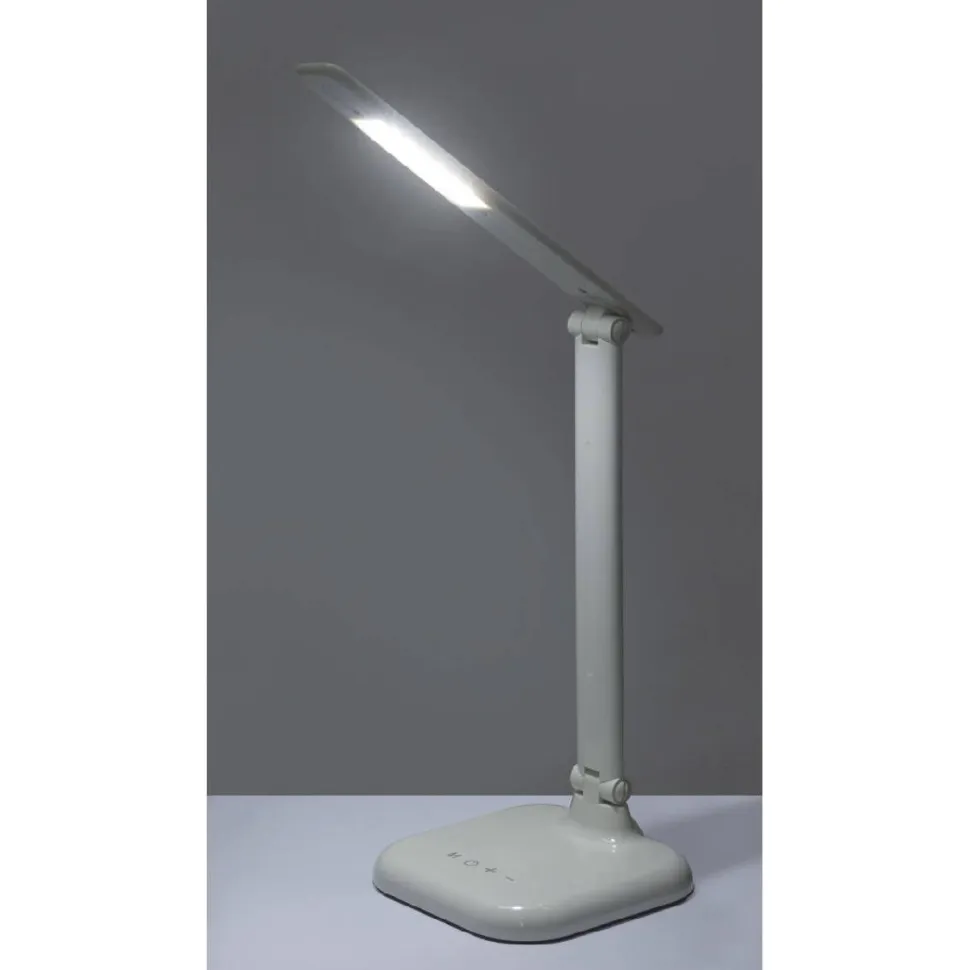 LED-työpöytävalaisin Globo Davos 55x15,5x56,5cm 7W valkoinen
