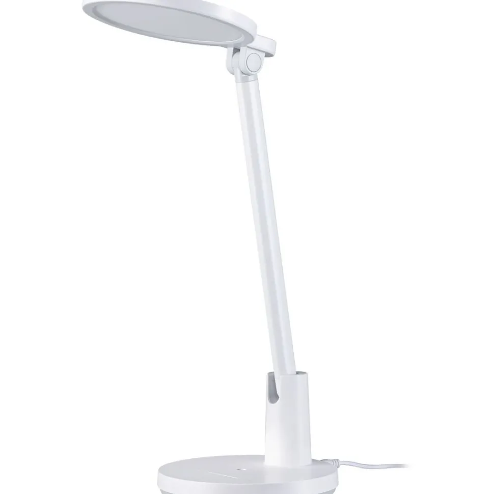 LED-työpöytävalaisin Paulmann Darba, 42.5cm, 4000K, 1150lm, 15W, mattavalkoinen