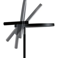 LED-työpöytävalaisin Paulmann Odila, 48.5cm, 650lm, 10.4W, säädettävä värilämpötila, mattamusta/kromi