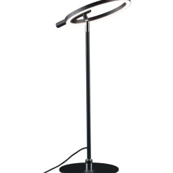 LED-työpöytävalaisin Paulmann Odila, 48.5cm, 650lm, 10.4W, säädettävä värilämpötila, mattamusta/kromi