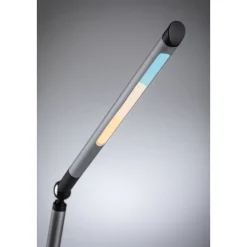 LED-työpöytävalaisin Paulmann FlexBar 3-Step-Dim, 36.2cm, 700lm, 9.5W, säädettävä värilämpötila, mattahopea