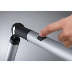 LED-työpöytävalaisin Paulmann FlexBar 3-Step-Dim, 36.2cm, 700lm, 9.5W, säädettävä värilämpötila, mattahopea