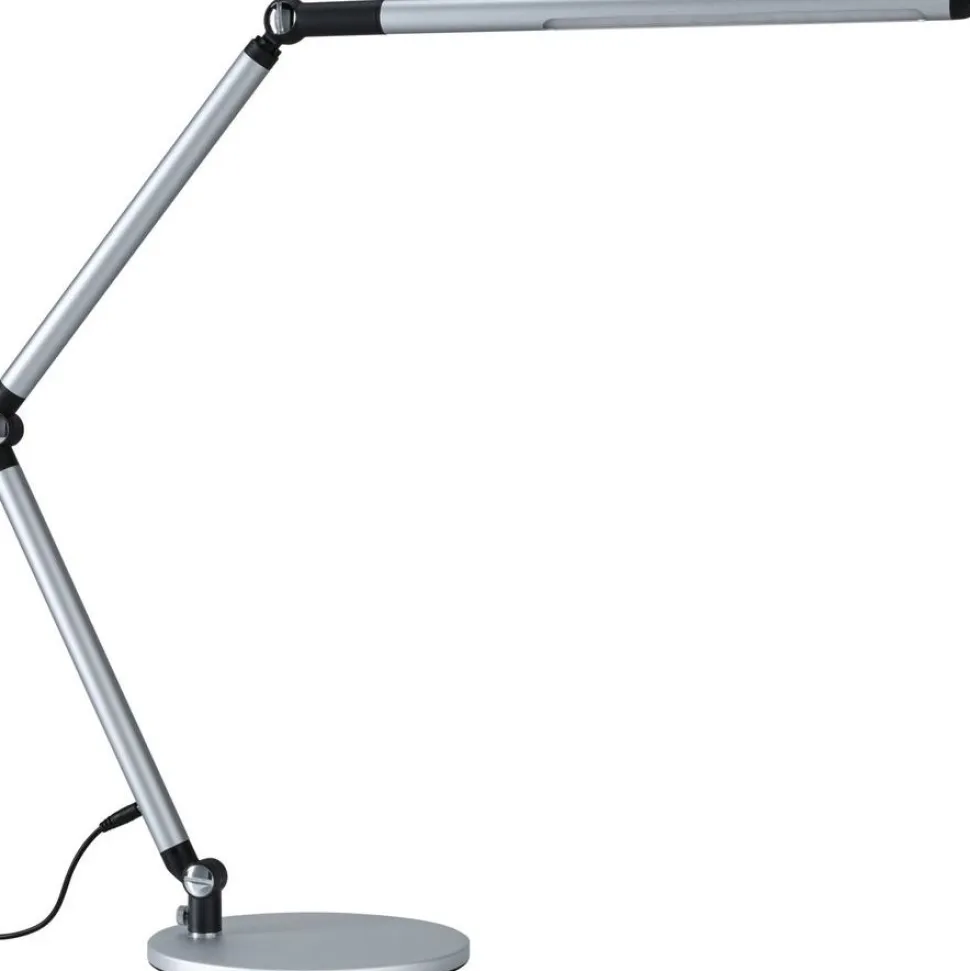LED-työpöytävalaisin Paulmann FlexBar 3-Step-Dim, 36.2cm, 700lm, 9.5W, säädettävä värilämpötila, mattahopea
