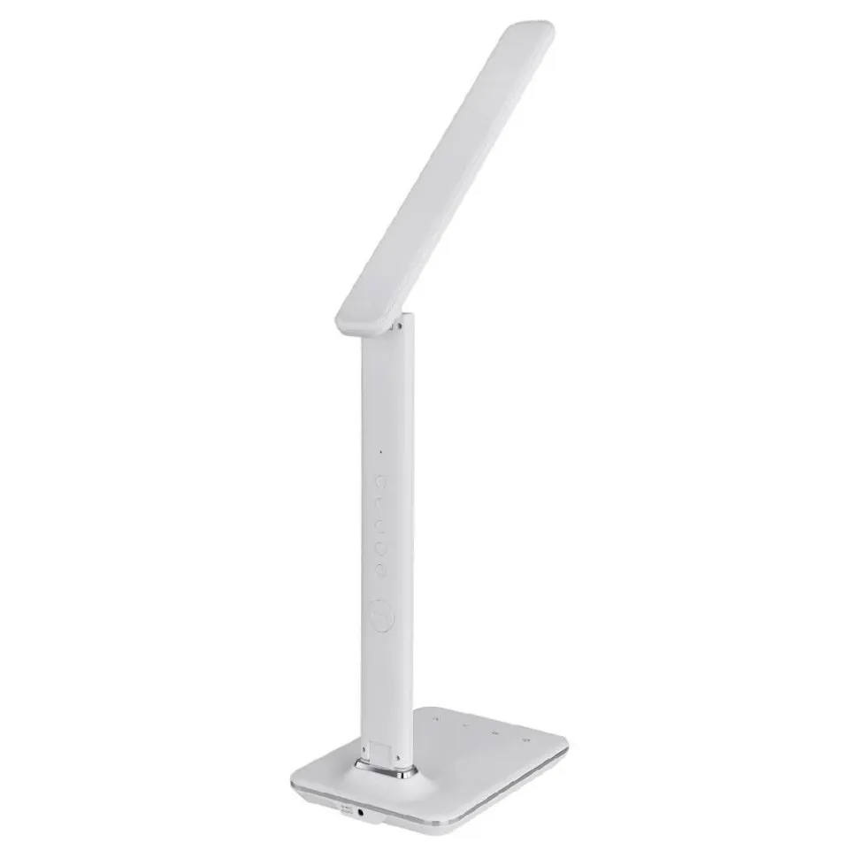 LED-työpöytävalaisin Globo Tanna 14x18,5x60,5cm 7W himmennettävä valkoinen