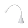 LED-työpöytävalaisin Lucide Zozy Ø11,5x70cm 3W himmennettävä valkoinen