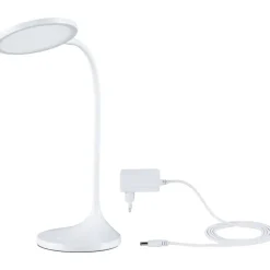LED-työpöytävalaisin Paulmann Mejan, 60.4cm, 4000K, 1200lm, 15W, mattavalkoinen