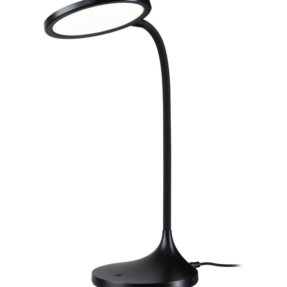 LED-työpöytävalaisin Paulmann Mejan, 60.4cm, 4000K, 1200lm, 15W, mattavalkoinen