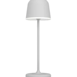 LED-ulkopöytävalaisin Eglo Mannera, ladattava, ruskea