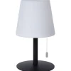 LED-ulkopöytävalaisin Lucide Rio RGB, USB-ladattava, himmennettävä, värinvaihto-ominaisuus
