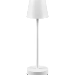 LED-ulkopöytävalaisin Trio Martinez, ladattava, mattavalkoinen
