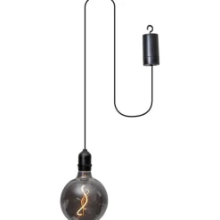 LED-ulkoriippuvalaisin Eglo Vignanello, musta