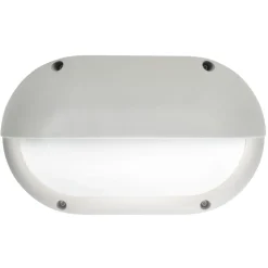 LED-ulkoseinävalaisin Airam Cestus Horizontal Eye max 100W E27 165x270x110 mm IP65 valkoinen/opaali