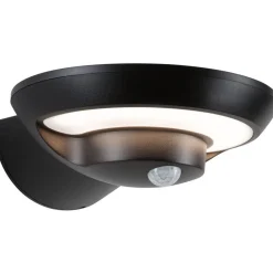 LED-ulkoseinävalaisin aurinkokennolla Paulmann Bordola, IP44, 3000K, hämärätunnistin, antrasiitti