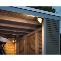 LED-ulkoseinävalaisin liike- ja hämärätunnistimella Paulmann Ikosea, Smart Home Zigbee 3.0, IP44, 5x20.3cm, säädettävä värilämpötila, antrasiitti