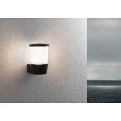 LED-ulkoseinävalaisin Paulmann Bako, IP44, korroosionkestävä