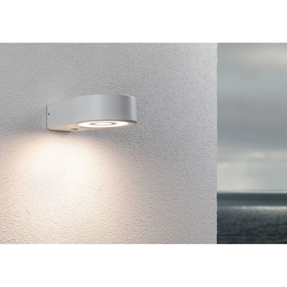 LED-ulkoseinävalaisin Paulmann Silma 65x186mm 3000K 5.5/0.7W 600lm hämäräohjattu liiketunnistin IR antrasiitti