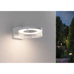 LED-ulkoseinävalaisin Paulmann Capera 231mm 3000K 8/1.2W 700lm hämäräohjattu liiketunnistin IR valkoinen