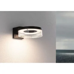 LED-ulkoseinävalaisin Paulmann Capera 231mm 3000K 8/1.2W 700lm hämäräohjattu liiketunnistin IR valkoinen