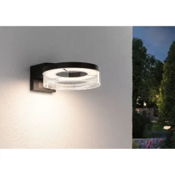 LED-ulkoseinävalaisin Paulmann Capera 231mm 3000K 8/1.2W 700lm hämäräohjattu liiketunnistin IR valkoinen