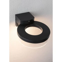 LED-ulkoseinävalaisin Paulmann Capera 231mm 3000K 8/1.2W 700lm hämäräohjattu liiketunnistin IR valkoinen