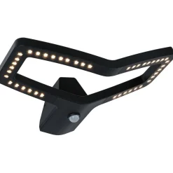 LED-ulkoseinävalaisin Paulmann Alara Smart Home Zigbee 3.0 375x270mm hämäräohjattu liiketunnistin IR 3000-2200K 10W 450lm antrasiitti