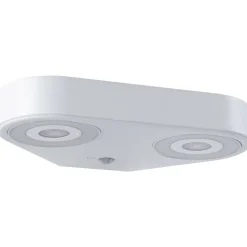 LED-ulkoseinävalaisin Paulmann Silma 2-osainen 280x176mm 3000K 2x5.5/2x0.7W 2x600lm hämäräohjattu liiketunnistin IR antrasiitti