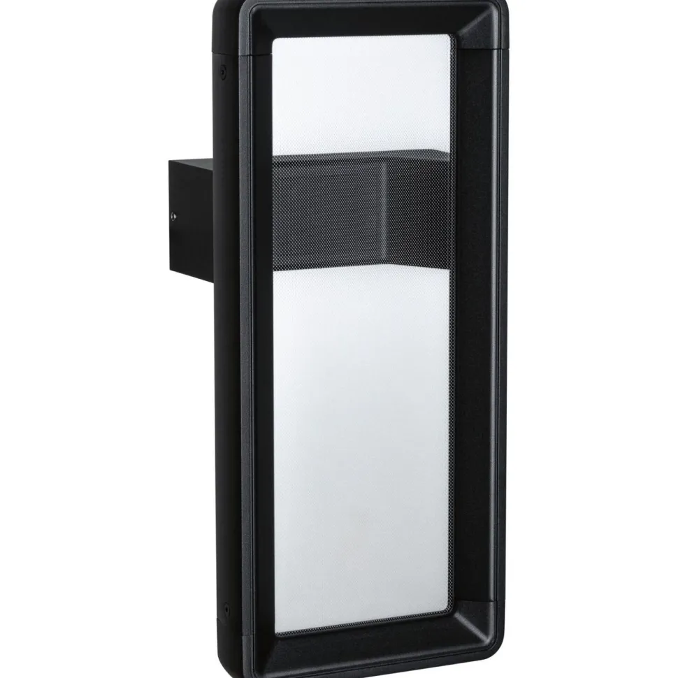 LED-ulkoseinävalaisin Paulmann Reana 176x107mm 3000K 2x3W 2x130lm hämäräohjattu liiketunnistin HF antrasiitti