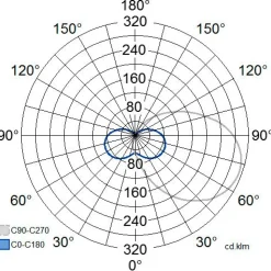 LED-ulkoseinävalaisin Airam Cestus Vertical Eye 20W/840 270x165x110 mm IP65 antrasiitti/opaali