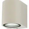 LED-ulkoseinävalaisin Aneta Lighting Union 3 W IP54 alasvalo valkoinen
