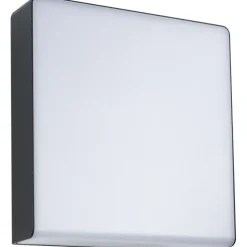 LED-ulkoseinävalaisin aurinkokennolla Paulmann Azalena, IP44, 3000K, liiketunnistin, antrasiitti
