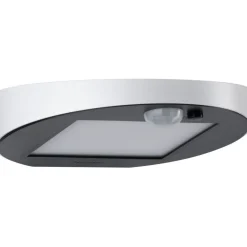 LED-ulkoseinävalaisin aurinkokennolla Paulmann Ryse, IP44, 3000K, liiketunnistin, antrasiitti