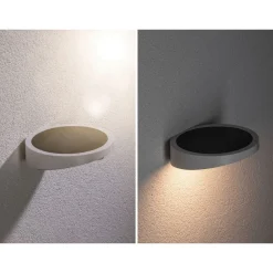 LED-ulkoseinävalaisin aurinkokennolla Paulmann Ryse, IP44, 3000K, liiketunnistin, antrasiitti