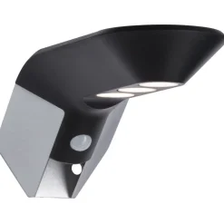 LED-ulkoseinävalaisin aurinkokennolla Paulmann Soley, IP44, 3000K, liiketunnistin, antrasiitti