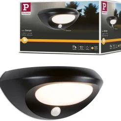 LED-ulkoseinävalaisin aurinkokennolla Paulmann Sorova, IP44, 3000K, antrasiitti