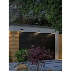 LED-ulkoseinävalaisin aurinkokennolla Paulmann Yoko, IP44, 3000K, liiketunnistin, antrasiitti