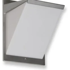 LED-ulkoseinävalaisin Ensto AVR8 eWay IP44 9W/830 alumiini polykarbonaattikuvulla