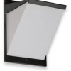 LED-ulkoseinävalaisin Ensto AVR8 eWay IP44 9W/830 harmaa polykarbonaattikuvulla