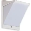 LED-ulkoseinävalaisin Ensto AVR8 eWay IP44 9W/830 valkoinen polykarbonaattikuvulla