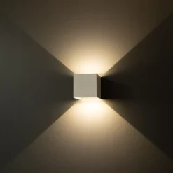 LED-ulkoseinävalaisin FTLIGHT Iina 2x5W 3000K 570lm säädettävä keila valkoinen