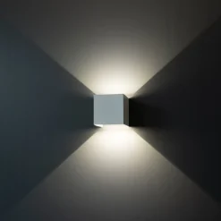 LED-ulkoseinävalaisin FTLIGHT Iina 2x5W 3000K 570lm säädettävä keila valkoinen