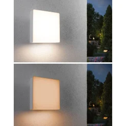 LED-ulkoseinävalaisin liiketunnistimella Paulmann Azalena, Smart Home Zigbee 3.0, IP44, säädettävä värilämpötila, antrasiitti