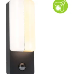 LED-ulkoseinävalaisin liiketunnistimella Paulmann Bonnie, IP44, 2200-3000K, antrasiitti