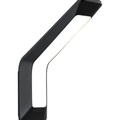 LED-ulkoseinävalaisin liiketunnistimella Paulmann Merano, IP44, 3000K, korroosionkestävä, antrasiitti