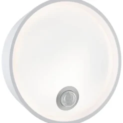 LED-ulkoseinävalaisin liiketunnistimella Paulmann Platomo, IP44, 18cm, 3000K, korroosionkestävä, musta