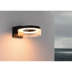 LED-ulkoseinävalaisin Paulmann Capera Smart Home 231mm Zigbee 3.0 Capera 12.5W 800lm hämäräohjattu liiketunnistin IR valkoinen