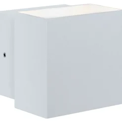 LED-ulkoseinävalaisin Paulmann Cybo Square, IP65, 10x10cm, 2700K, valkoinen