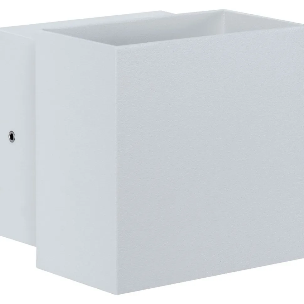 LED-ulkoseinävalaisin Paulmann Cybo Square, IP65, 10x10cm, 2700K, valkoinen