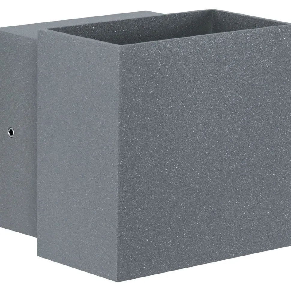 LED-ulkoseinävalaisin Paulmann Cybo Square, IP65, 10x10cm, 2700K, valkoinen
