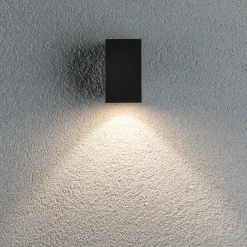 LED-ulkoseinävalaisin Paulmann Flame, IP44, 58x75mm, 3000K, 3.8W, 320lm, antrasiitti