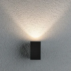 LED-ulkoseinävalaisin Paulmann Flame, IP44, 58x75mm, 3000K, 3.8W, 320lm, antrasiitti